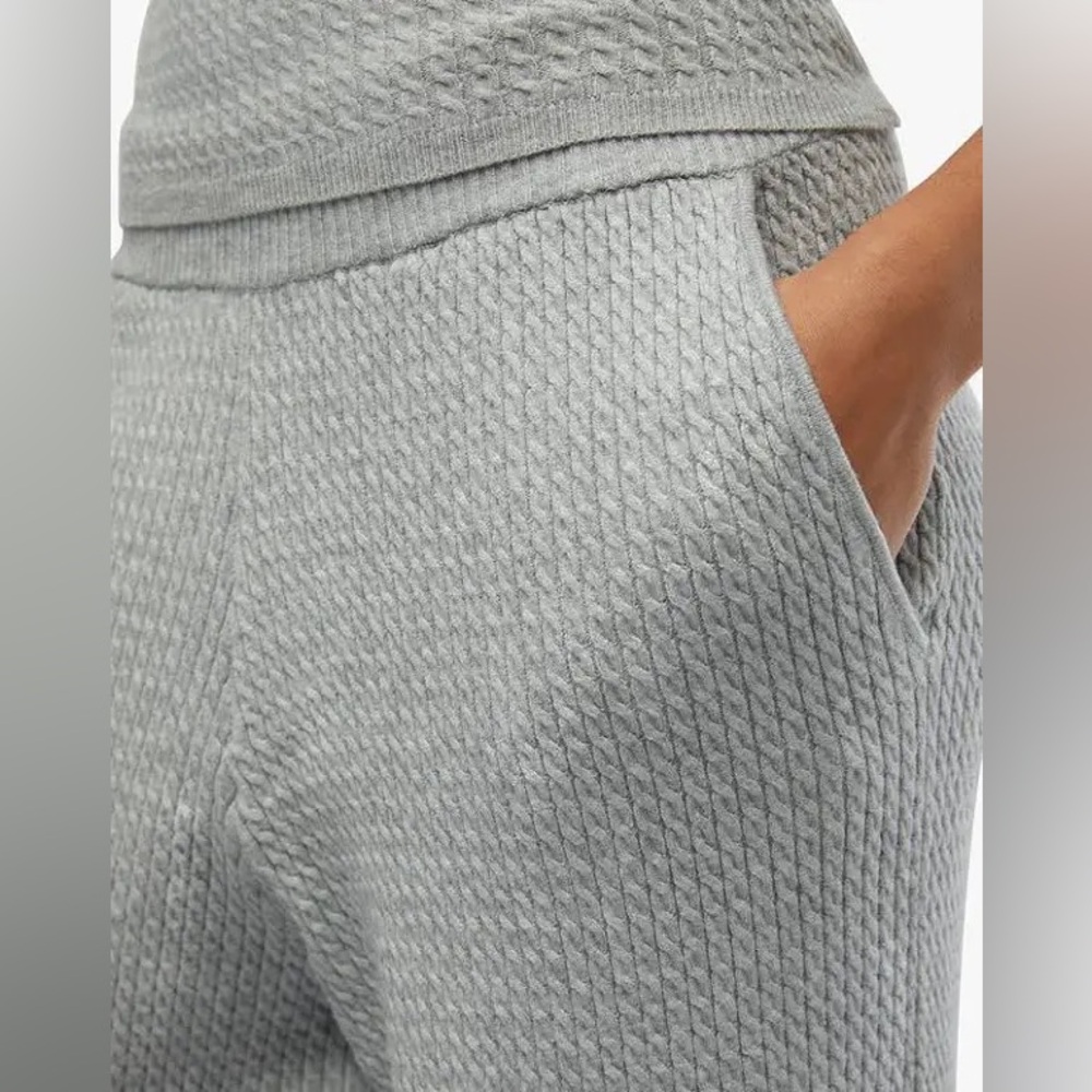 NWT WeWoreWhat Cable Knit Wide Leg Pull On Pant